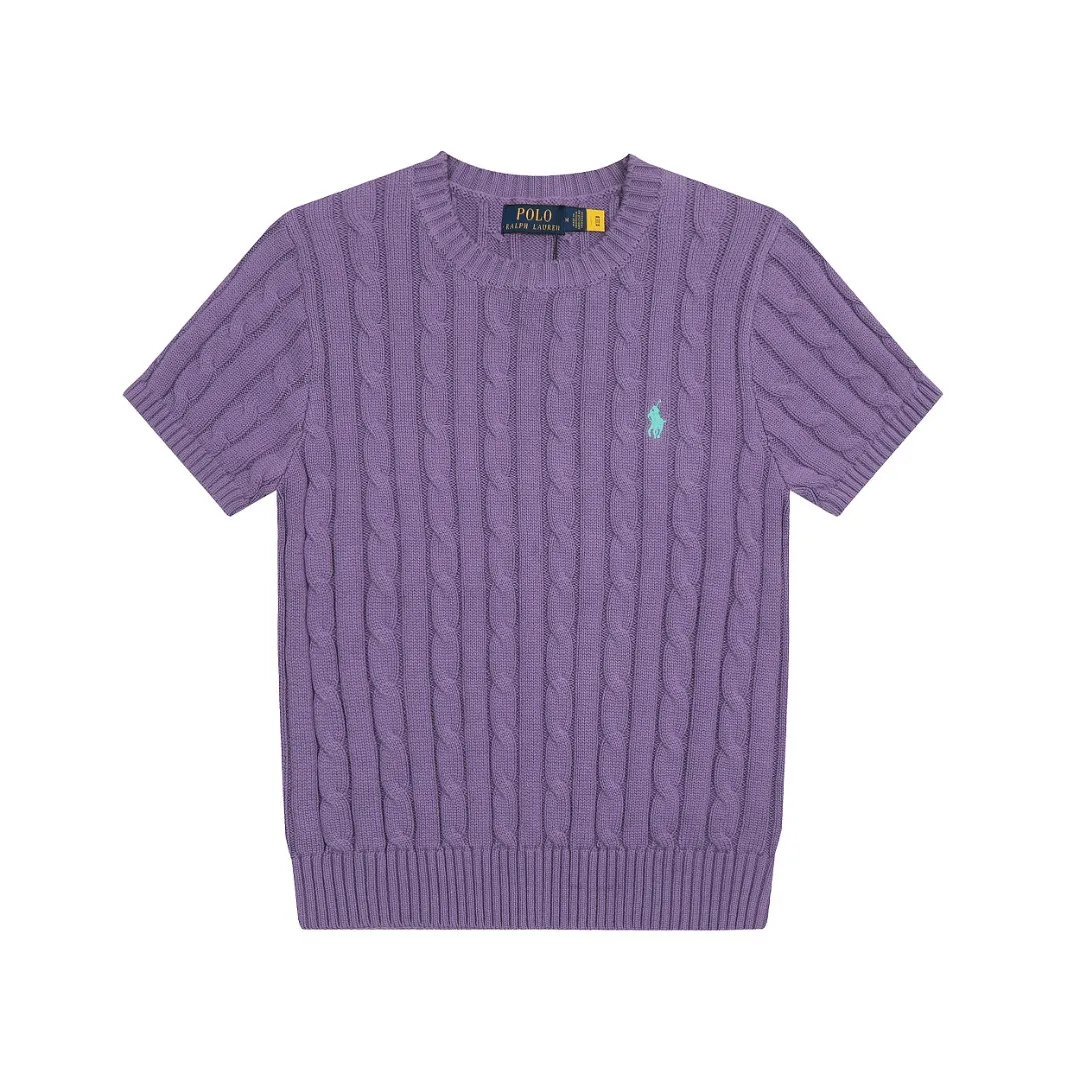 🅿️160 "Top quality" Style number: DS002# (not off the shelves all year round) [Ralph Lauren round neck solid color pony embroidered logo knitted short sleeves] ✅Ralph Lauren classic basic versatile knitted short sleeves for all seasons ✅Main supplier platform live broadcast Wholesale entities Replenish when out of stock Not off the shelves ✅ZP quality 1:1 version Scan the code to enter the GF website Counter quality ✅Detailed quality is the only one in Guangzhou Imported quality cotton yarn, focusing on high-end, cost-effective, good quality needless to say ✅The version is restored to the original order, the maximum size can be worn up to 160 pounds, loose, comfortable and stress-free ✅The upper body is simple and easy to match, a must-have for goddess ootd, good-looking clothes are never picky, a must-have in the goddess’ wardrobe Size: S-XL Color: Black White Gray Light Blue Light Pink Colorful Blue Khaki Bright Yellow Fruit Green Milk Apricot Wood Green Taro Purple Chinese Red Anchor Red Navy Red Label Navy Blue White Label